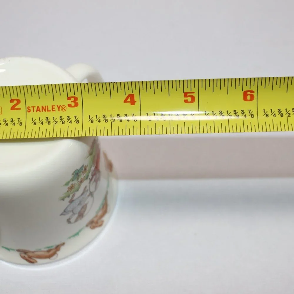 Vintage 1936 Royal Doulton “Bunnykins” Bowl/Cup Set Fine Bone China